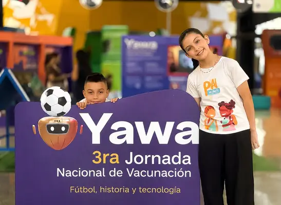 Vacúnate y disfruta la experiencia del domo inmersivo de YAWA: ‘Tercera Jornada Nacional de Vacunación’
