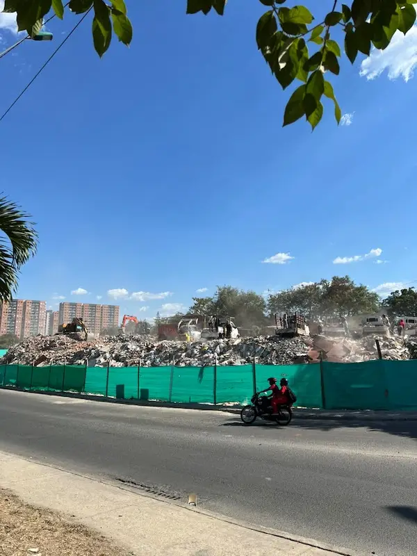 Estación de Transferencia de la carrera 50 mantiene activa su operación, tras emergencia por terremoto