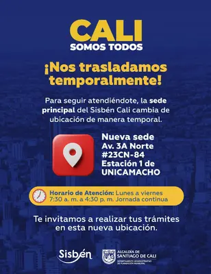 Sisbén Cali completa la reapertura de sus 10 puntos  de atención presencial tras el terremoto 
