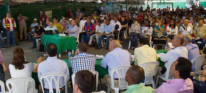CUARTA VISITA ALCALDE COMUNA 21