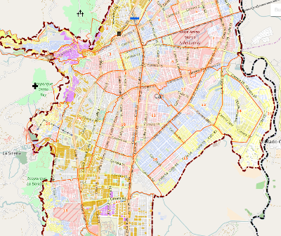 Mapa del mes de febrero - Estratificación Socioeconómica 2017