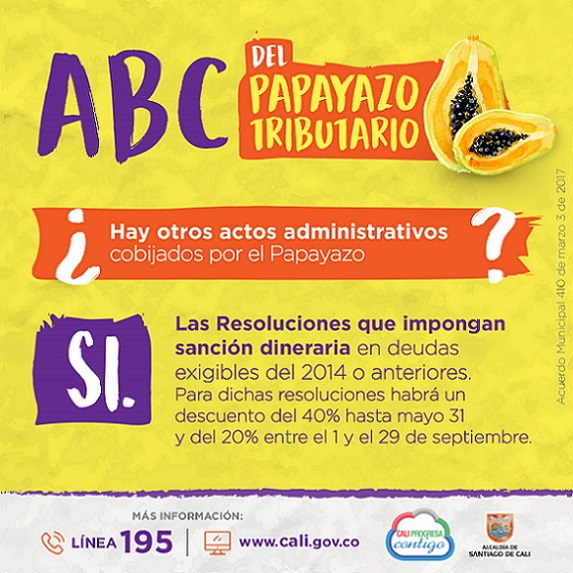 Otros actos administrativos cobijados