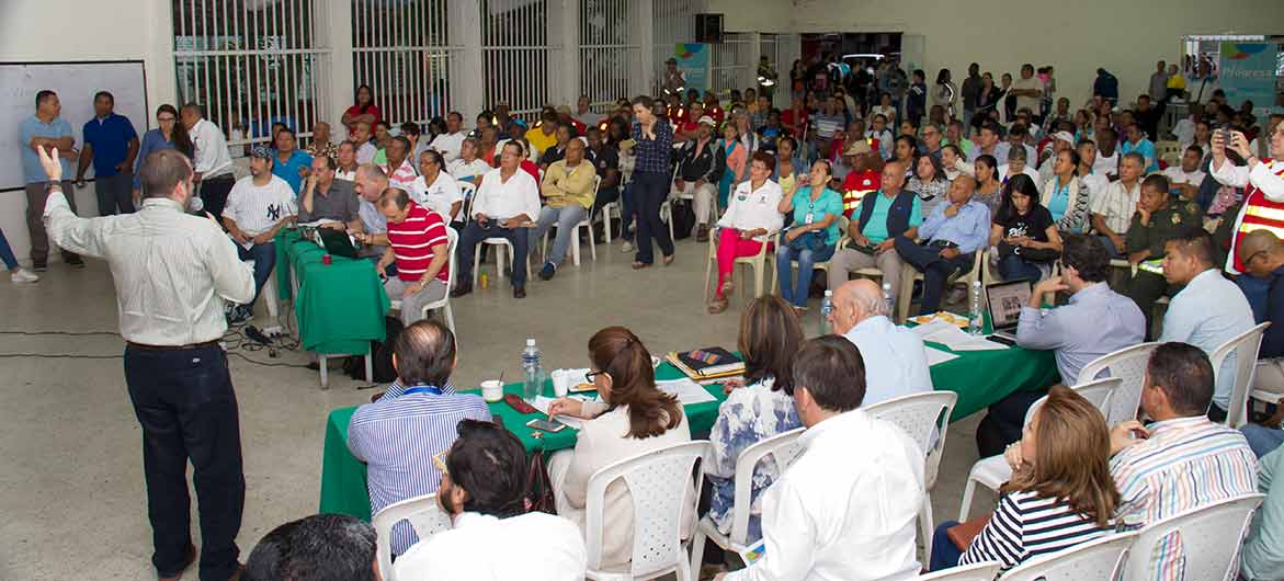 Cuarta visita del Alcalde a la comuna 7