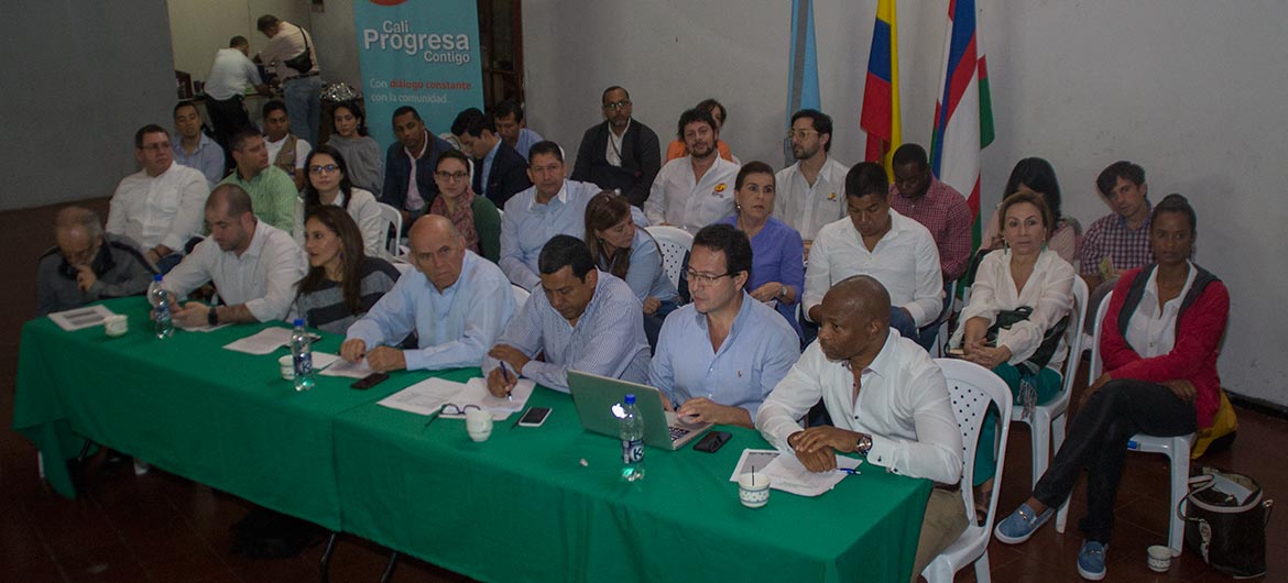 Cuarta visita del Alcalde a la comuna 4