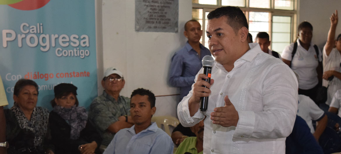 Cuarta visita del Alcalde a la comuna 8 Cuarta visita del Alcalde a la comuna 8