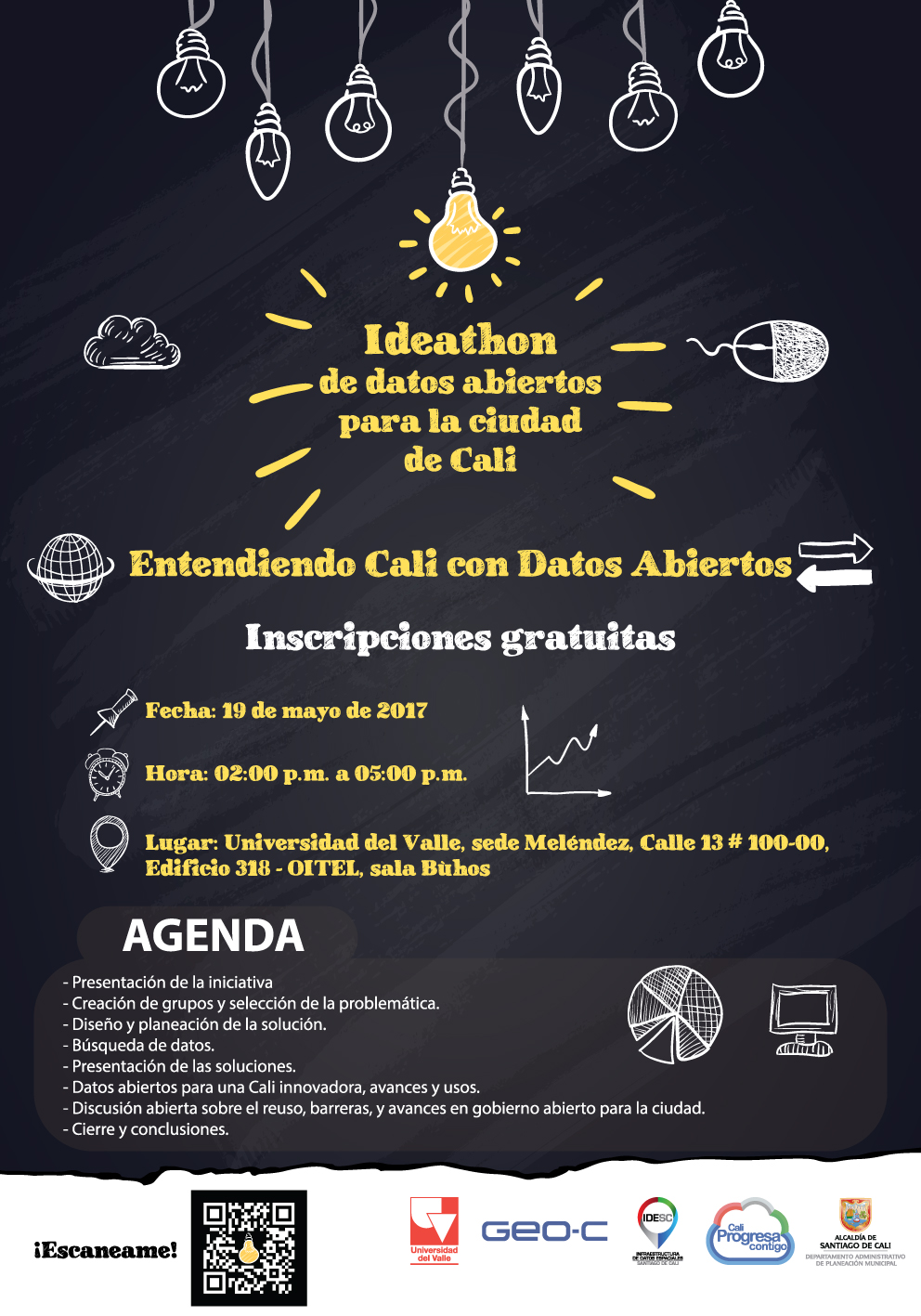 Taller de Datos Abiertos Ideathon Cali