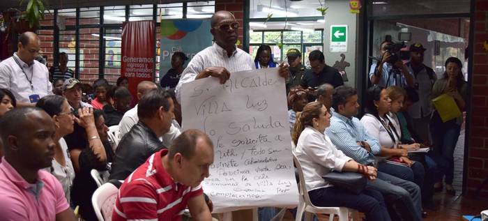 Foto quinta visita comuna 21