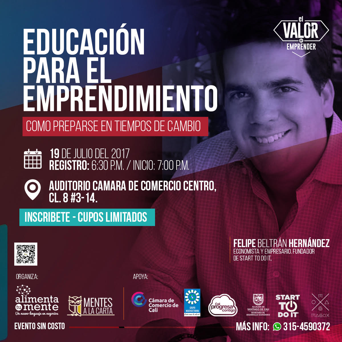 Conferencias gratuitas con expertos para emprendedores de la ciudad Conferencias gratuitas con expertos para emprendedores de la ciudad