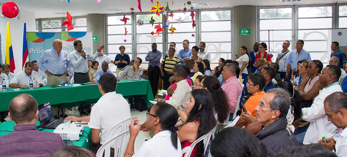Foto quinta visita comuna 13