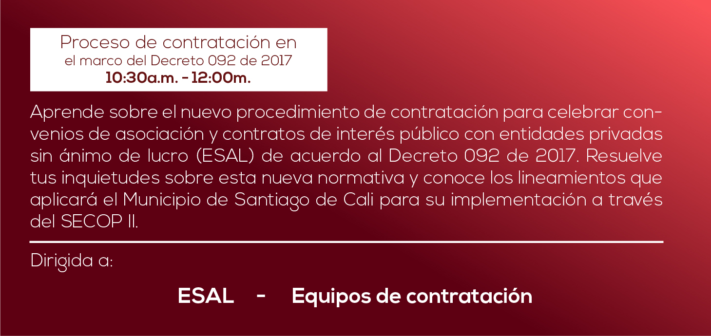 Descripción proceso de contratación
