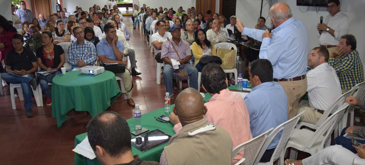 Tercera visita corregimiento de Pance