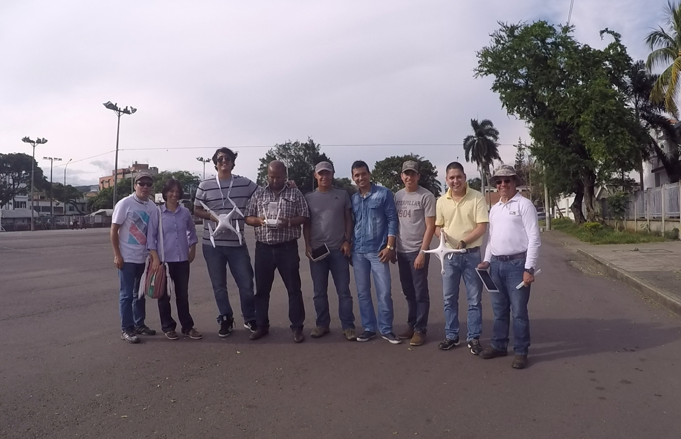 Avanza positivamente el curso para la certificación de pilotos de Dron