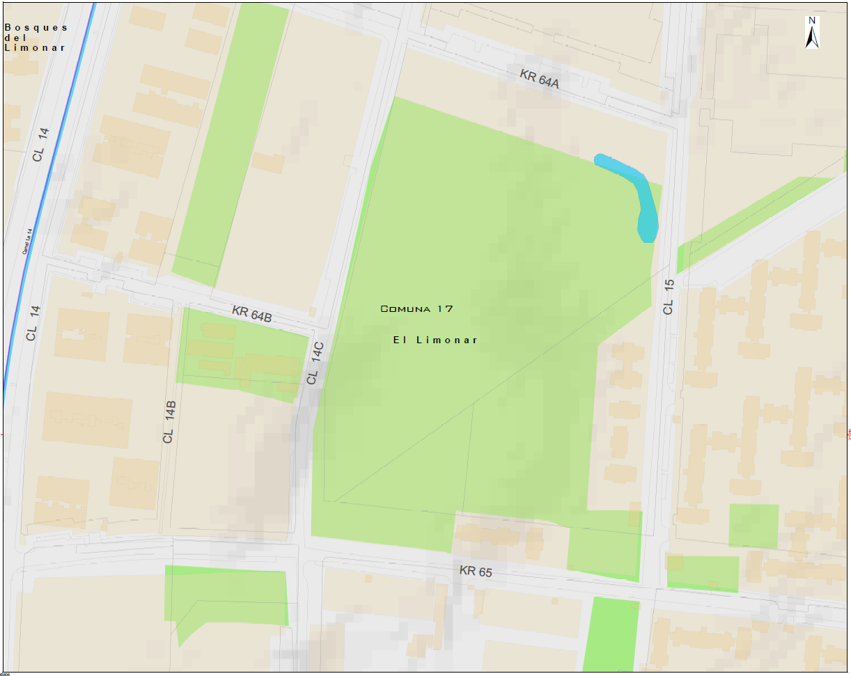 Mapa Humedal el Limonar