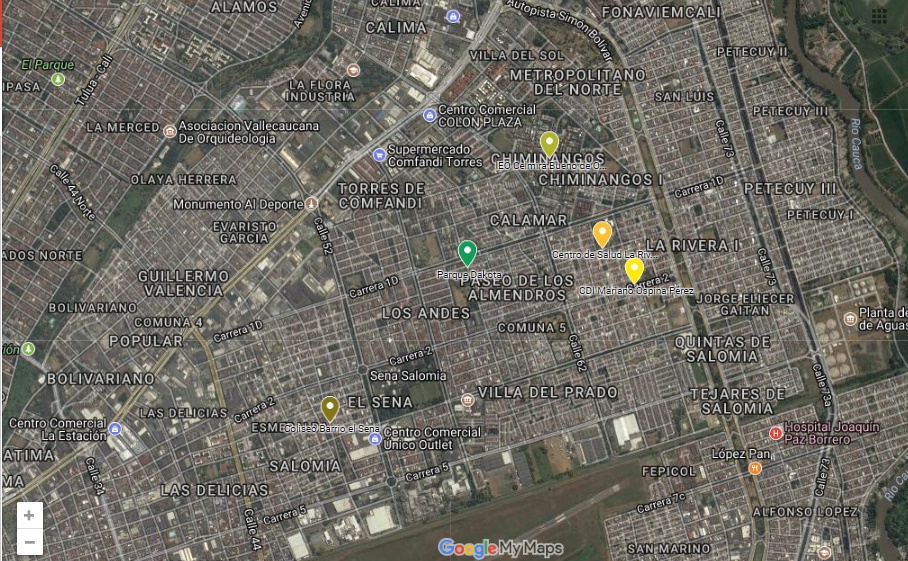 Circuito recorrido comuna 5