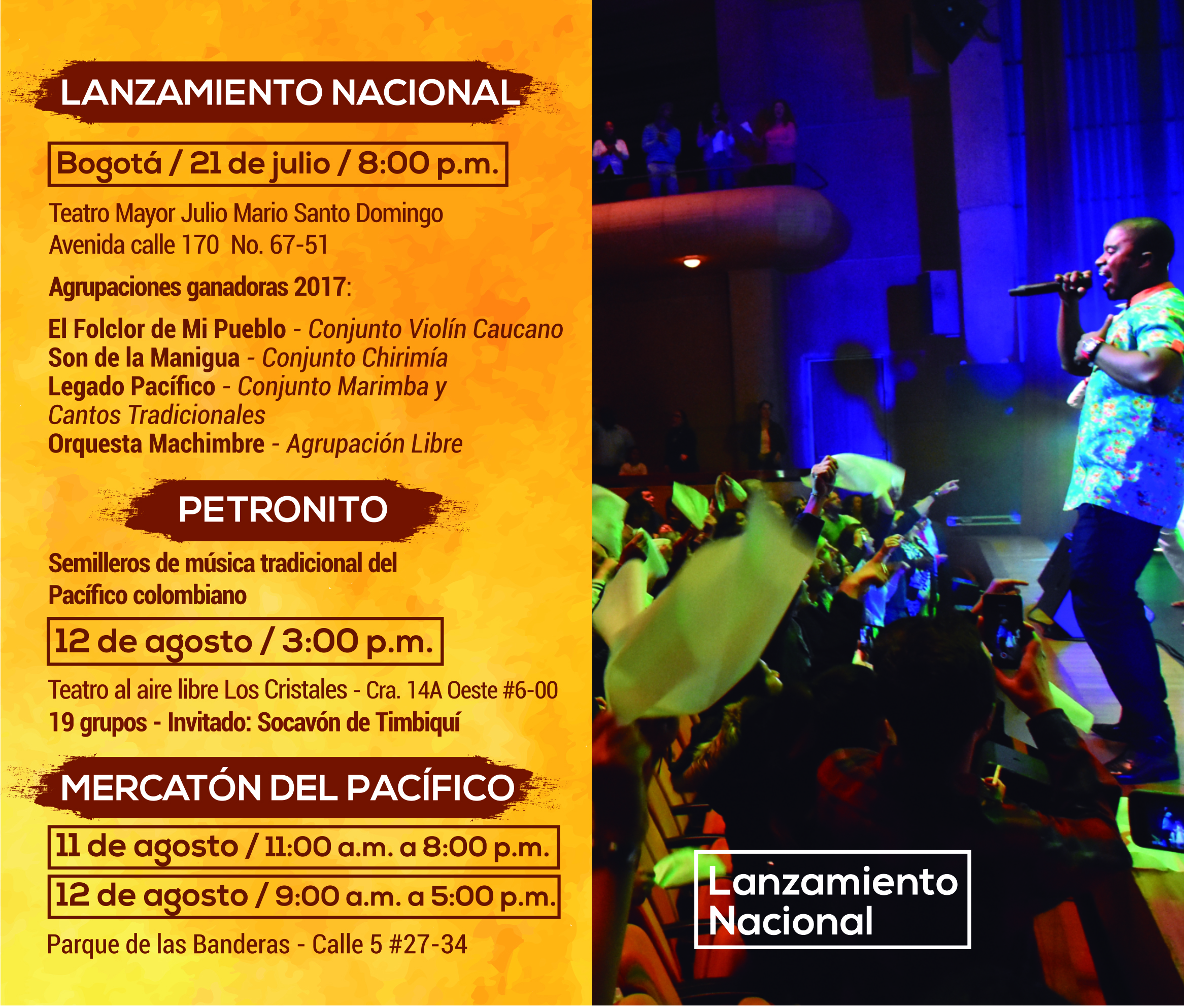 Programacion Petronio 2018