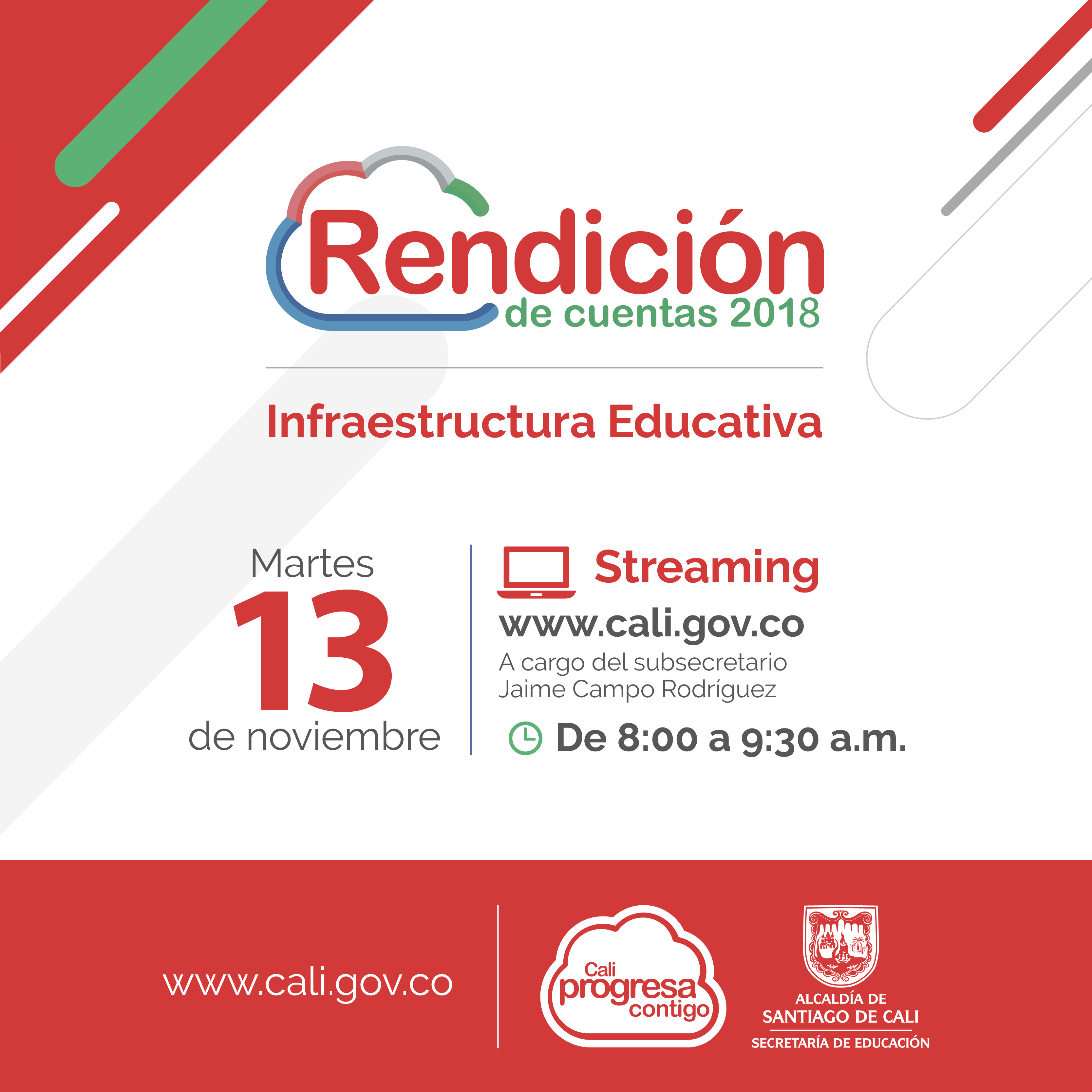 Rendición de cuentas virtual Secretaria de Educación Rendición de cuentas virtual Secretaria de Educación