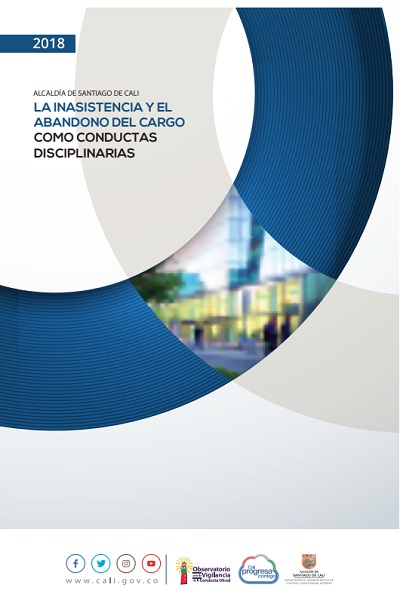 Libro la inasistencia y el abandono del cargo 2018