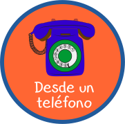 Boton para niños - canal telefonico