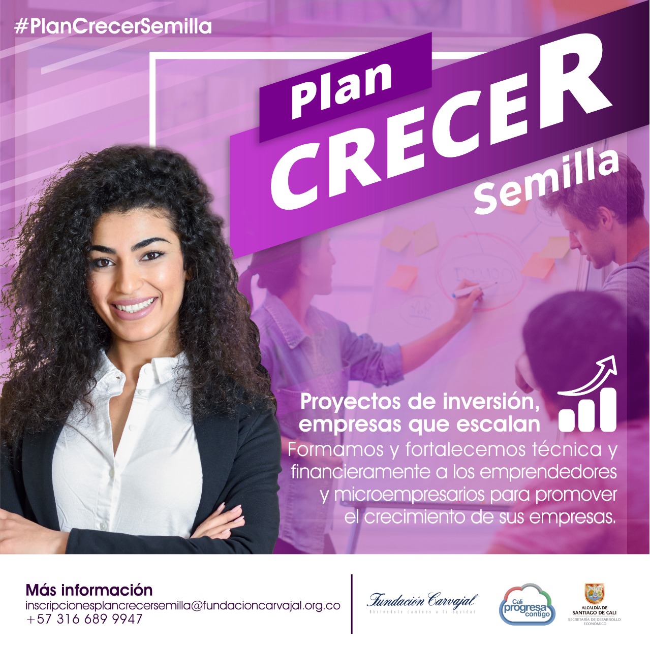 Empresarios caleños podrán formarse en habilidades financieras gracias a Plan Crecer Semilla Empresarios caleños podrán formarse en habilidades financieras gracias a Plan Crecer Semilla