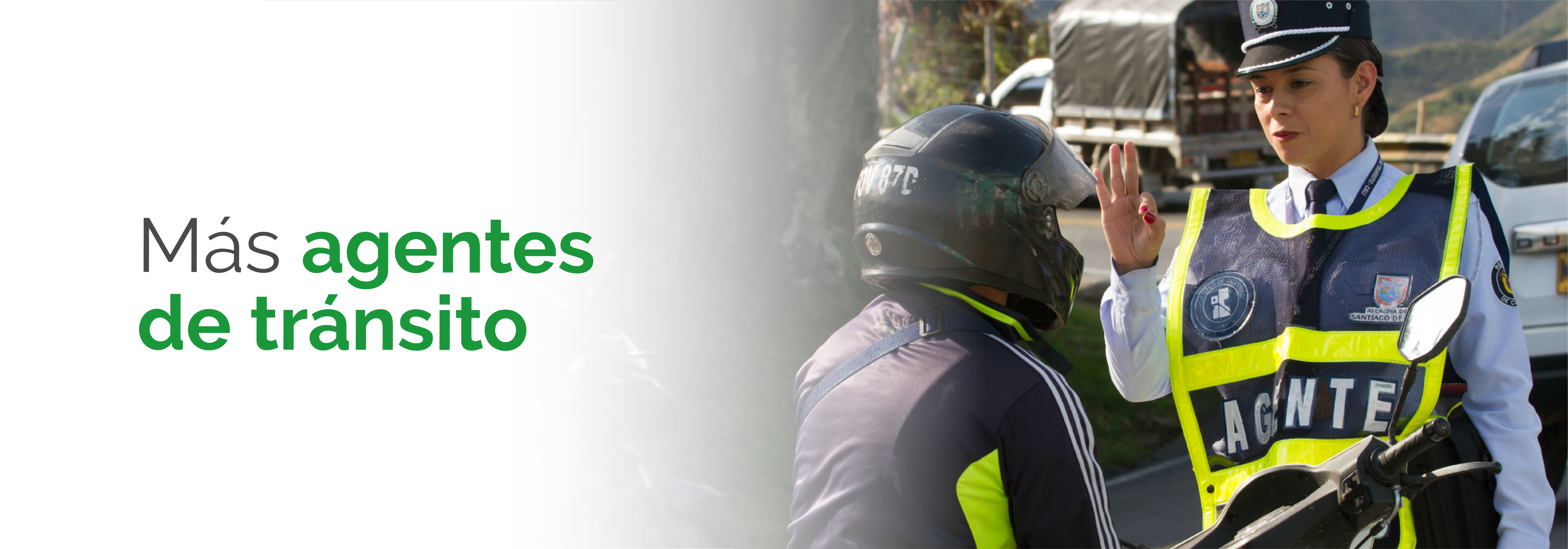 Más agentes de transito