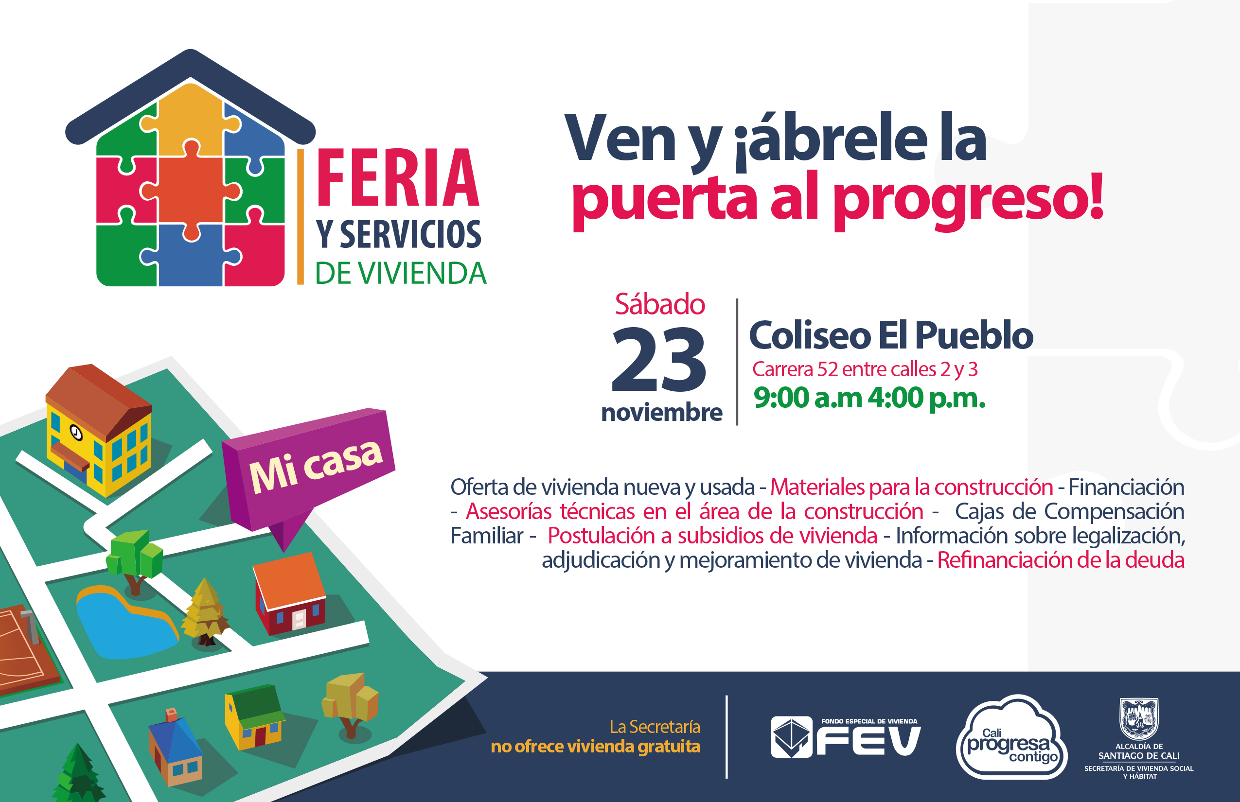 Octava Feria y Servicios de Vivienda Imagen Octava Feria y Servicios de Vivienda Imagen