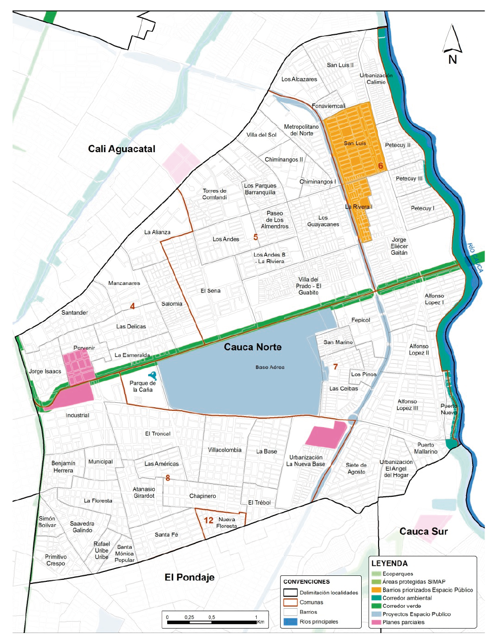 Mapa Cauca Norte 5 Mapa Cauca Norte 5