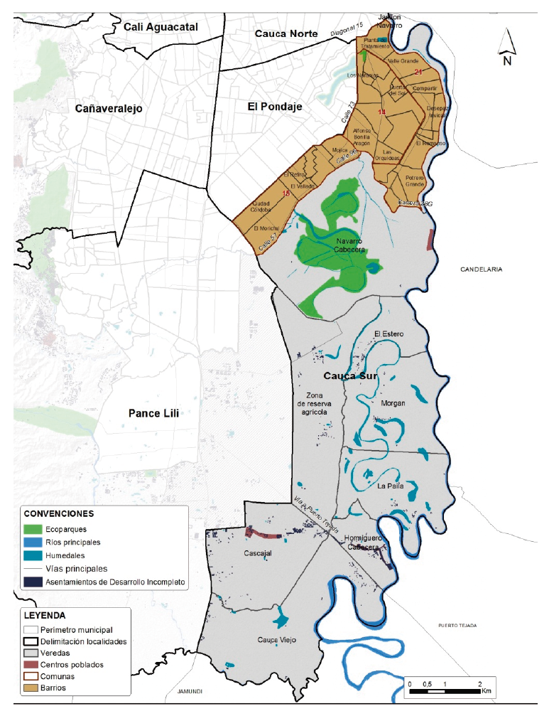 Mapa Cauca Sur 1