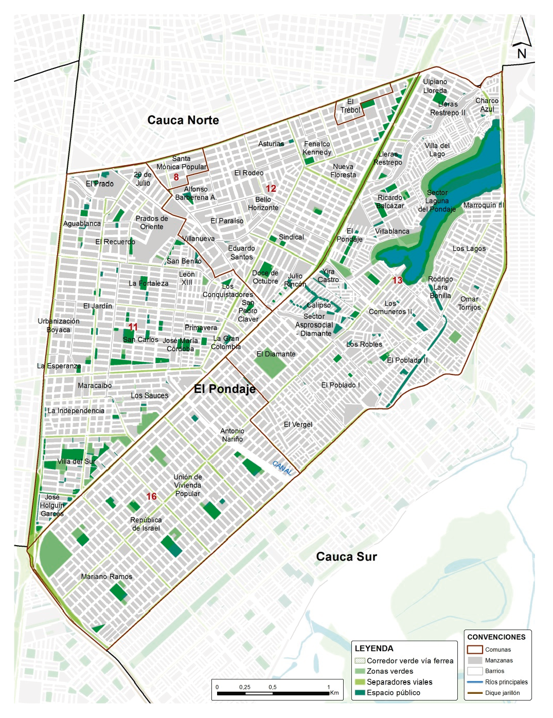 Mapa Pondaje 3