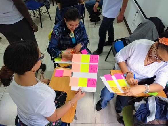 Fase crear del ejercicio de equidad de género