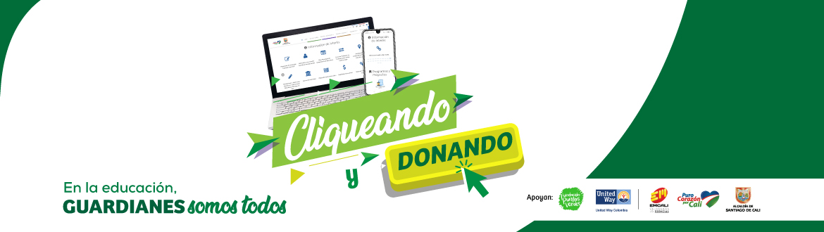 Banner - Campaña Cliqueando y donando