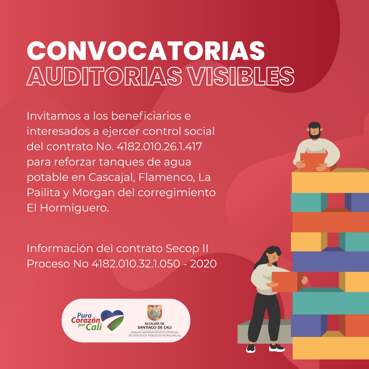 convocatoria de auditoria visible