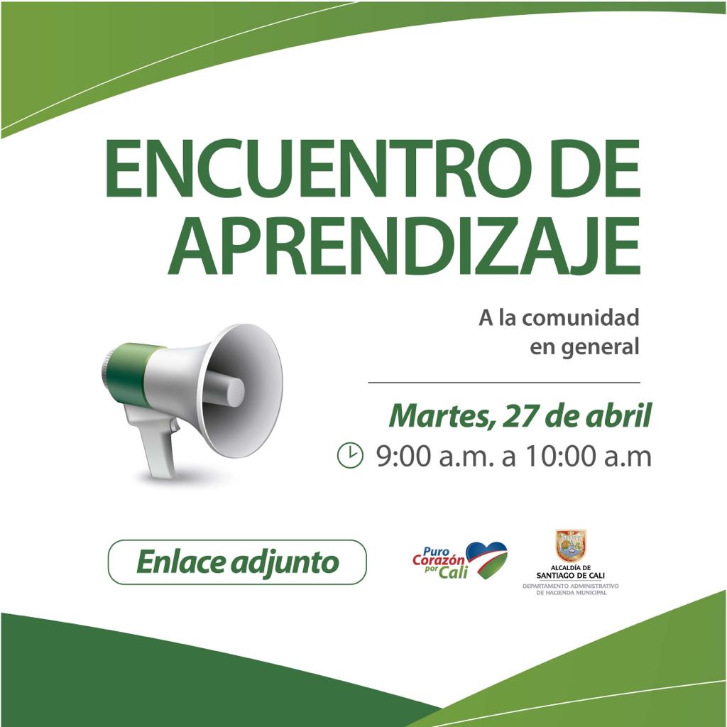 Convocatoria Encuentro de Aprendizaje Convocatoria Encuentro de Aprendizaje