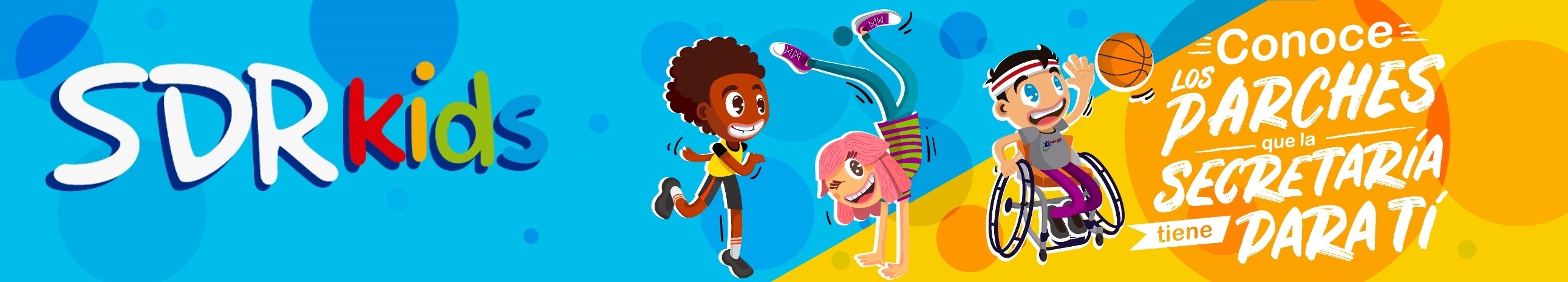 Banner para el micrositio del programa Deporvida 2