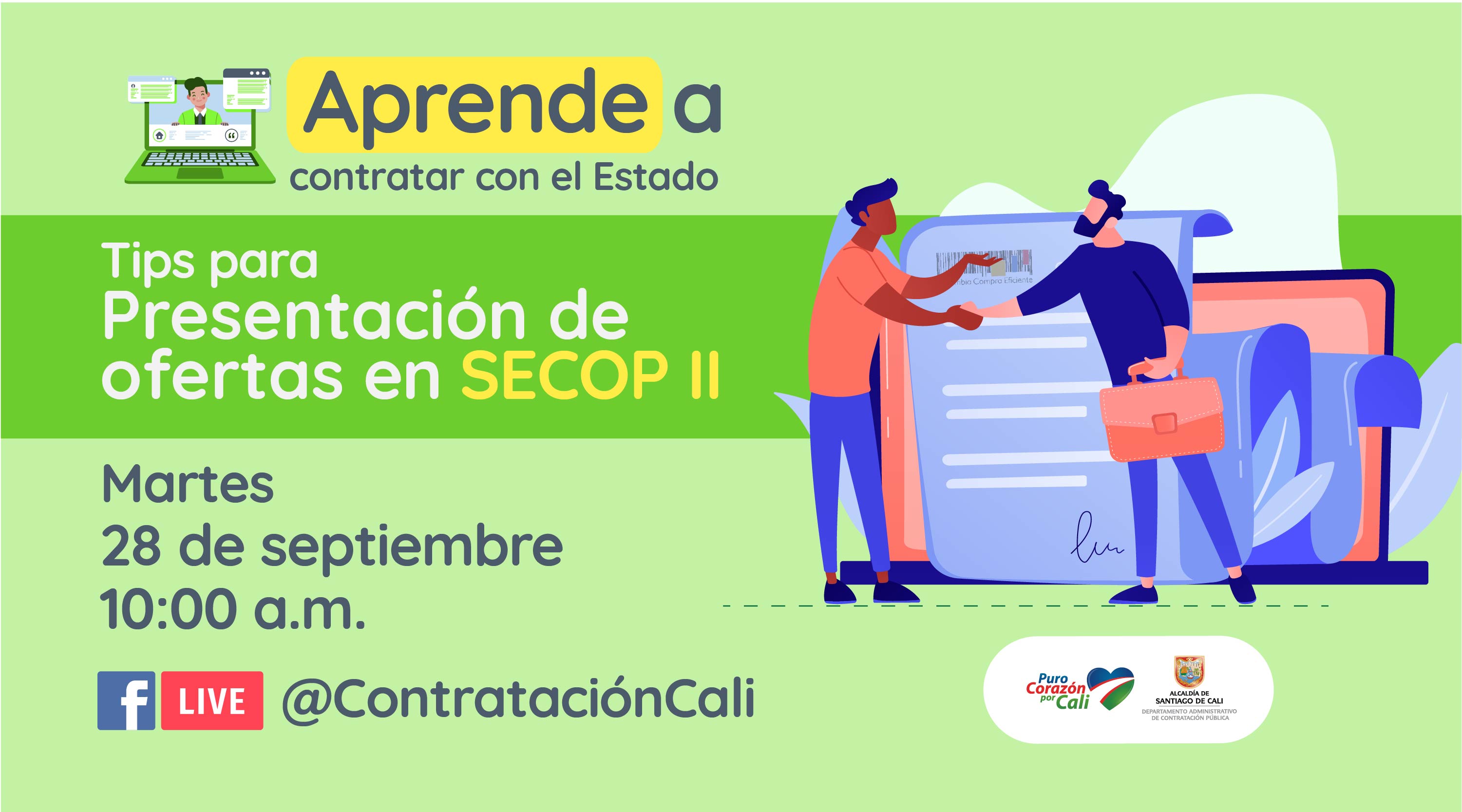 Aprender a ofertar en Secop II, oportunidad clave para proveedores del Estado Aprender a ofertar en Secop II, oportunidad clave para proveedores del Estado