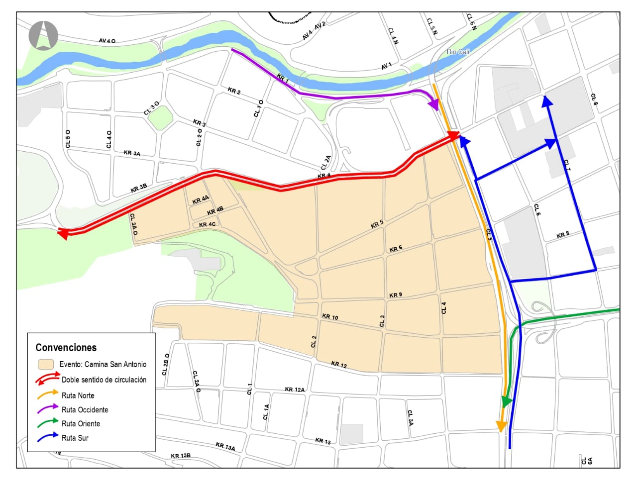 En San Antonio habrá cierres viales el próximo sábado En San Antonio habrá cierres viales el próximo sábado