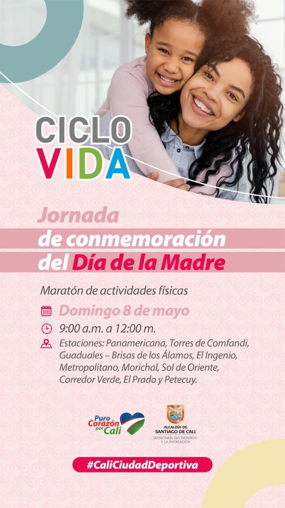 La Ciclovida celebra el Día de la Madre