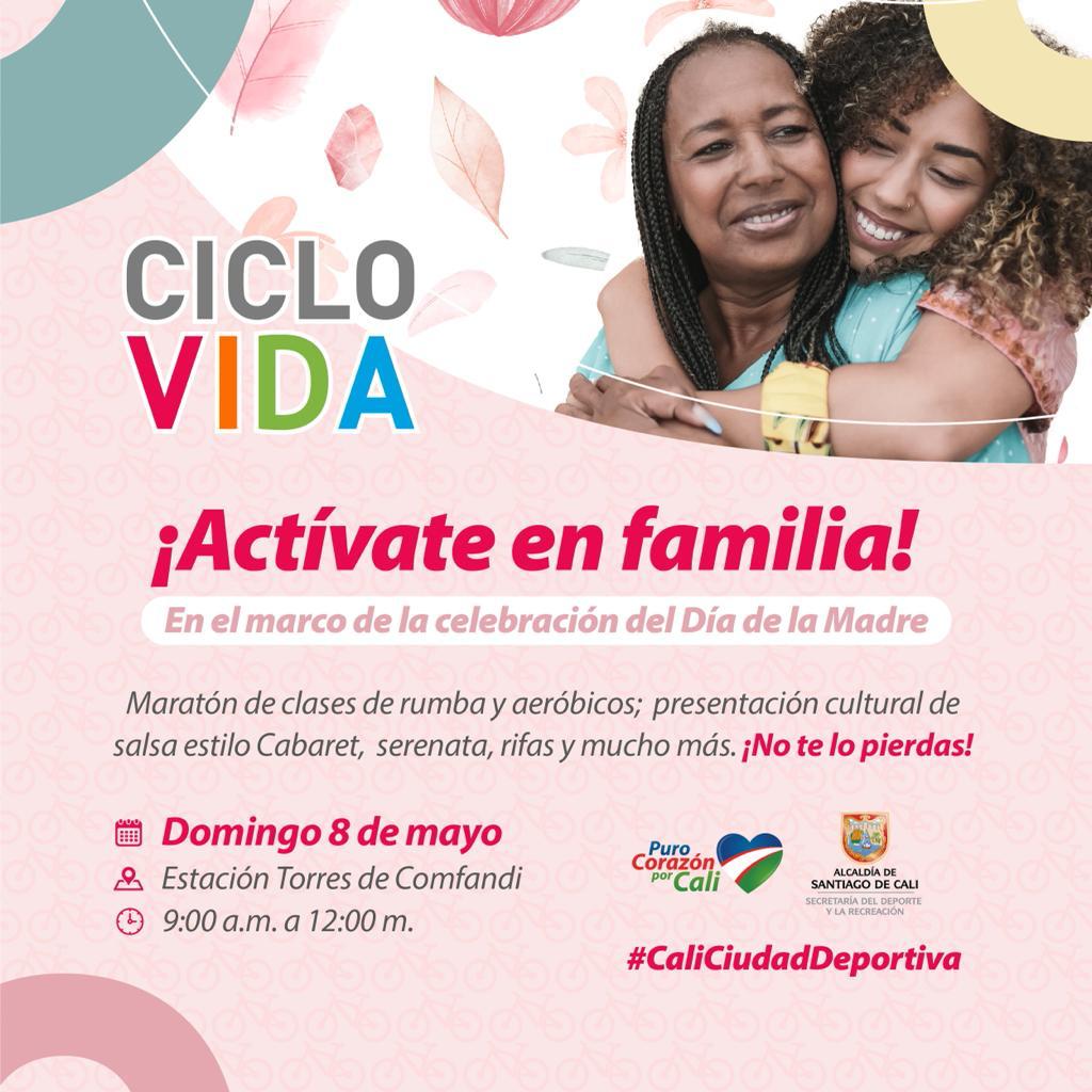 La Ciclovida celebra el Día de la Madre