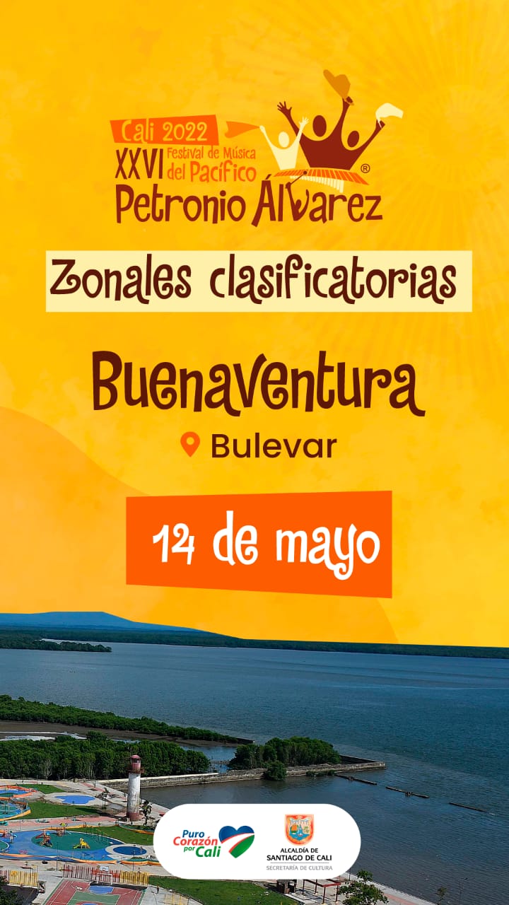 En Buenaventura inician las zonales clasificatorias del Festival de Música del Pacífico Petronio Álvarez En Buenaventura inician las zonales clasificatorias del Festival de Música del Pacífico Petronio Álvarez