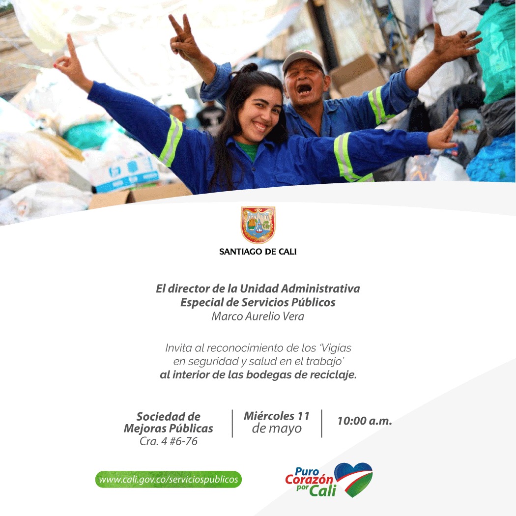 Reconocimiento a los vigías en seguridad y salud en el trabajo