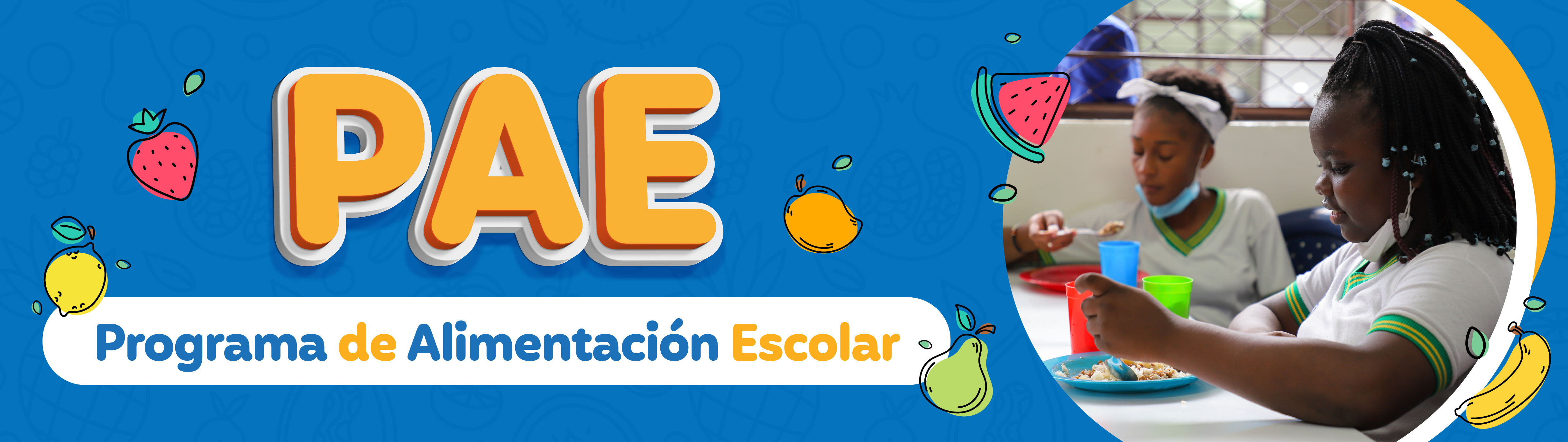 Banner - Programa de Alimentación Escolar - PAE