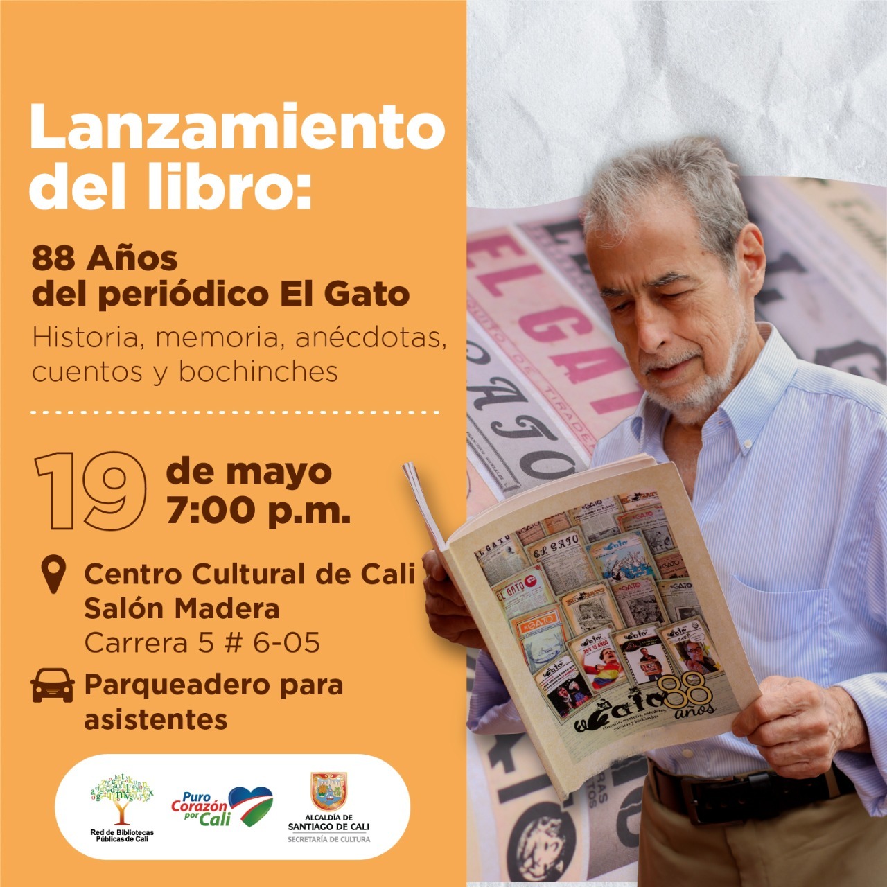 Este 19 de mayo se lanzará el libro del periódico ‘El Gato’, el más antiguo de la ciudad