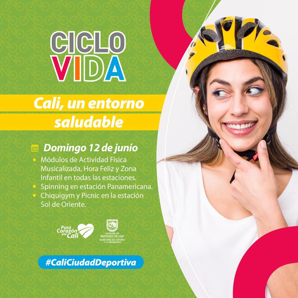 La CicloVida de Cali, un entorno de vida saludable La CicloVida de Cali, un entorno de vida saludable