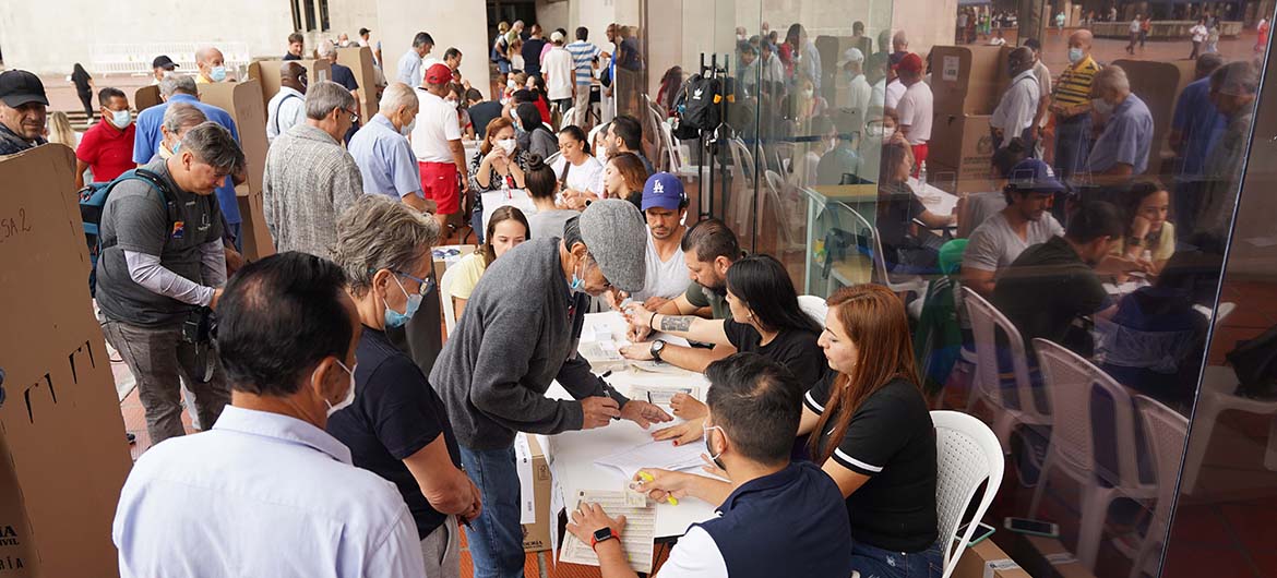 Autoridades caleñas activadas para brindar garantías en elecciones presidenciales Autoridades caleñas activadas para brindar garantías en elecciones presidenciales