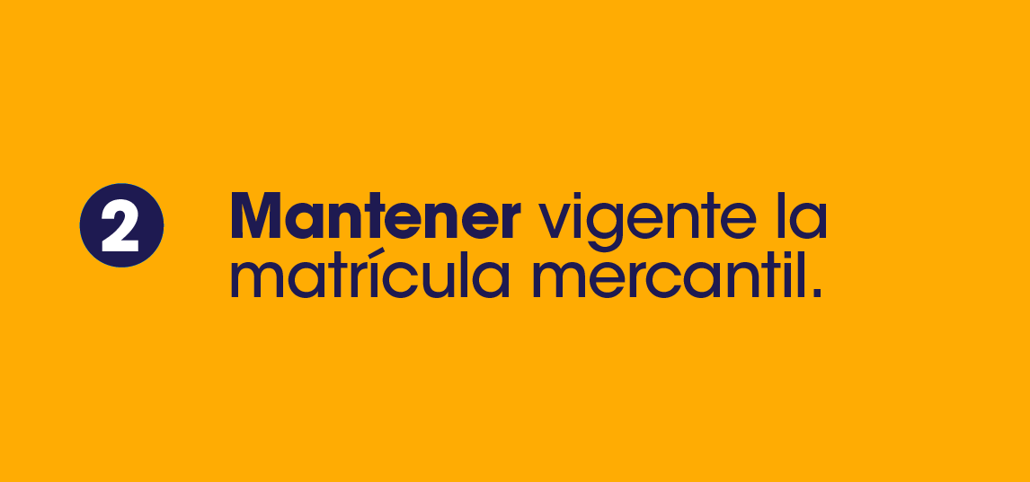 Matrícula Mercantil