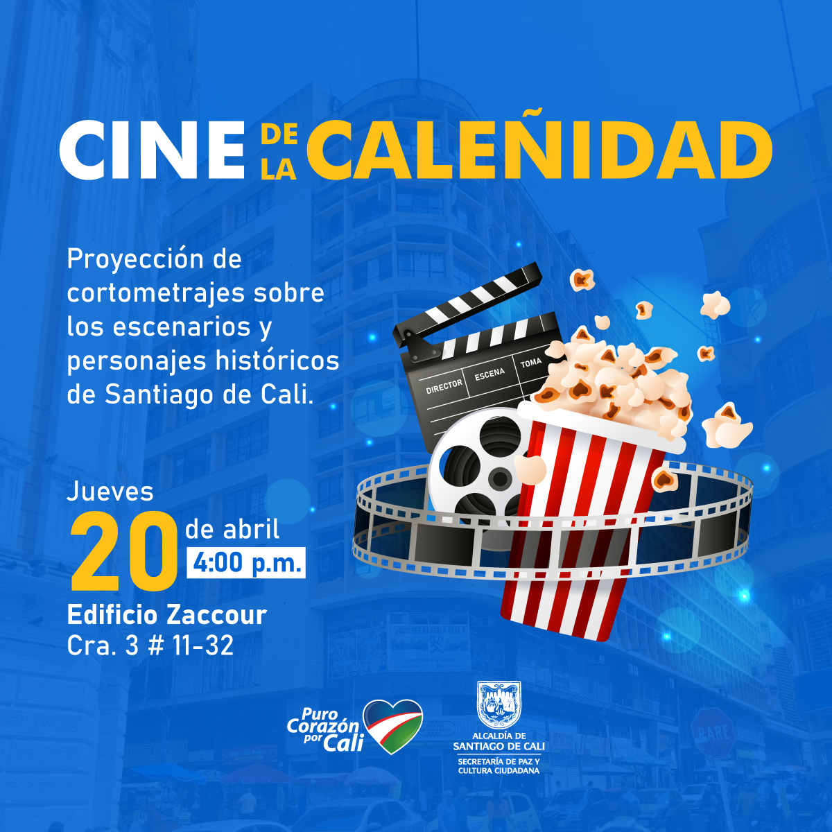 Prográmate a participar en la jornada “Cine de la caleñidad” Prográmate a participar en la jornada “Cine de la caleñidad”