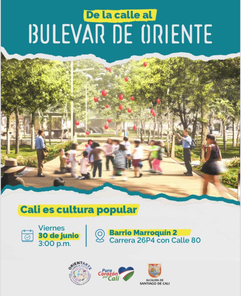 Vamos de la calle al ‘Bulevar de Oriente’ Vamos de la calle al ‘Bulevar de Oriente’