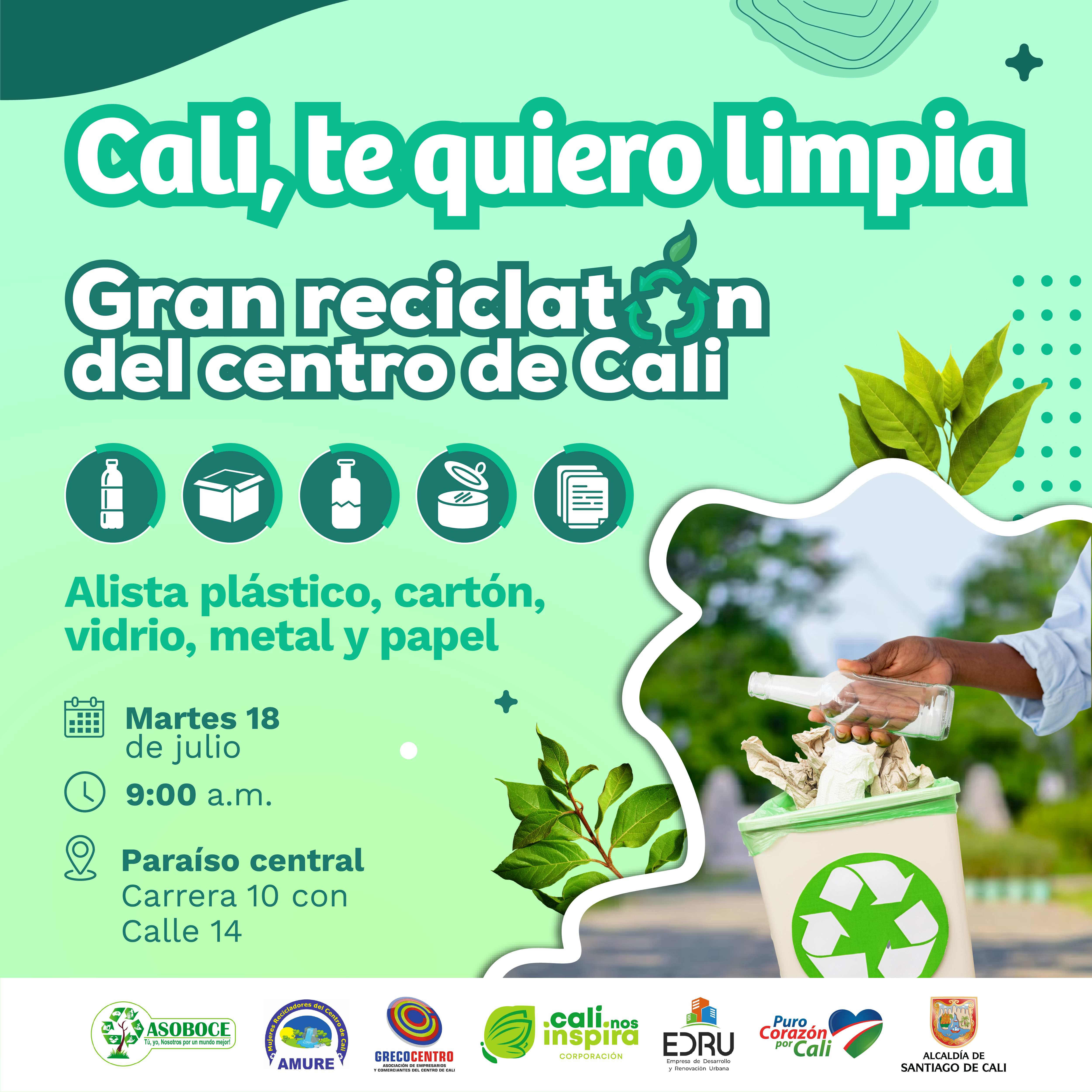 Reciclaton por el Centro 
