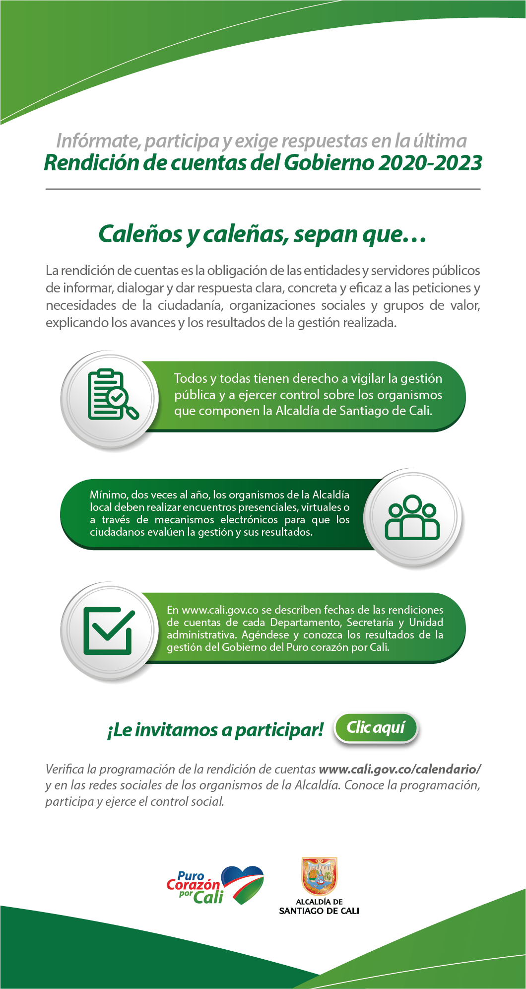 Siga las rendiciones de cuentas de los organismos y entérese de nuestra gestión Siga las rendiciones de cuentas de los organismos y entérese de nuestra gestión