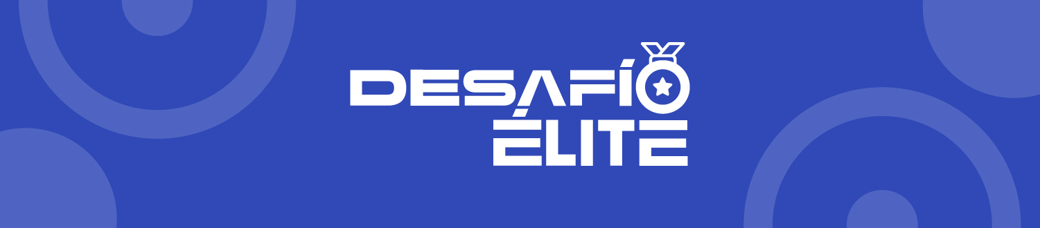 Banner para el micrositio del programa Desafío Élite