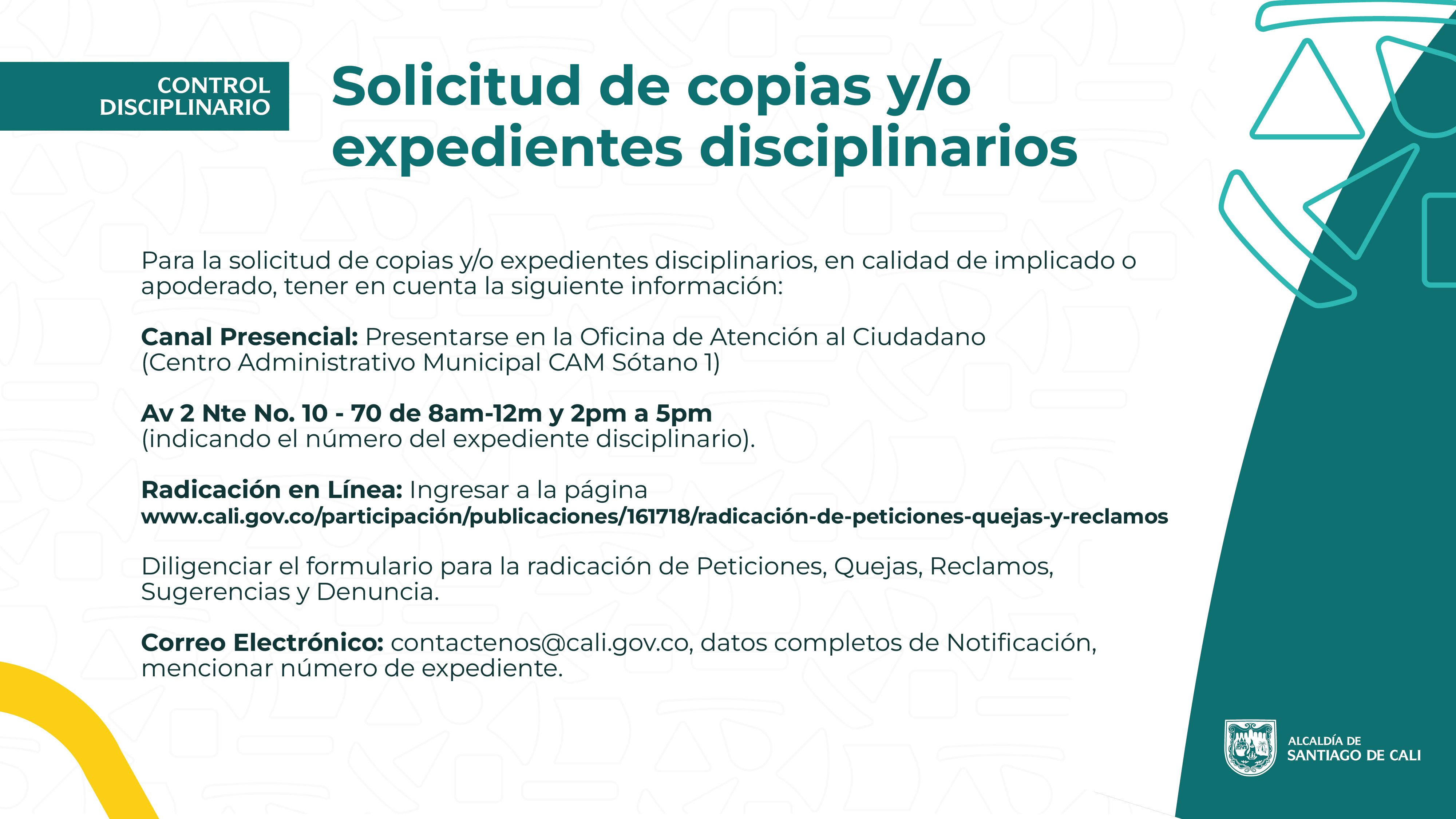Solicitud copia expediente Solicitud copia expediente